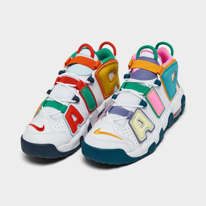 Big Kids Nike Air More Uptempo Basketball Shoes Finish Line