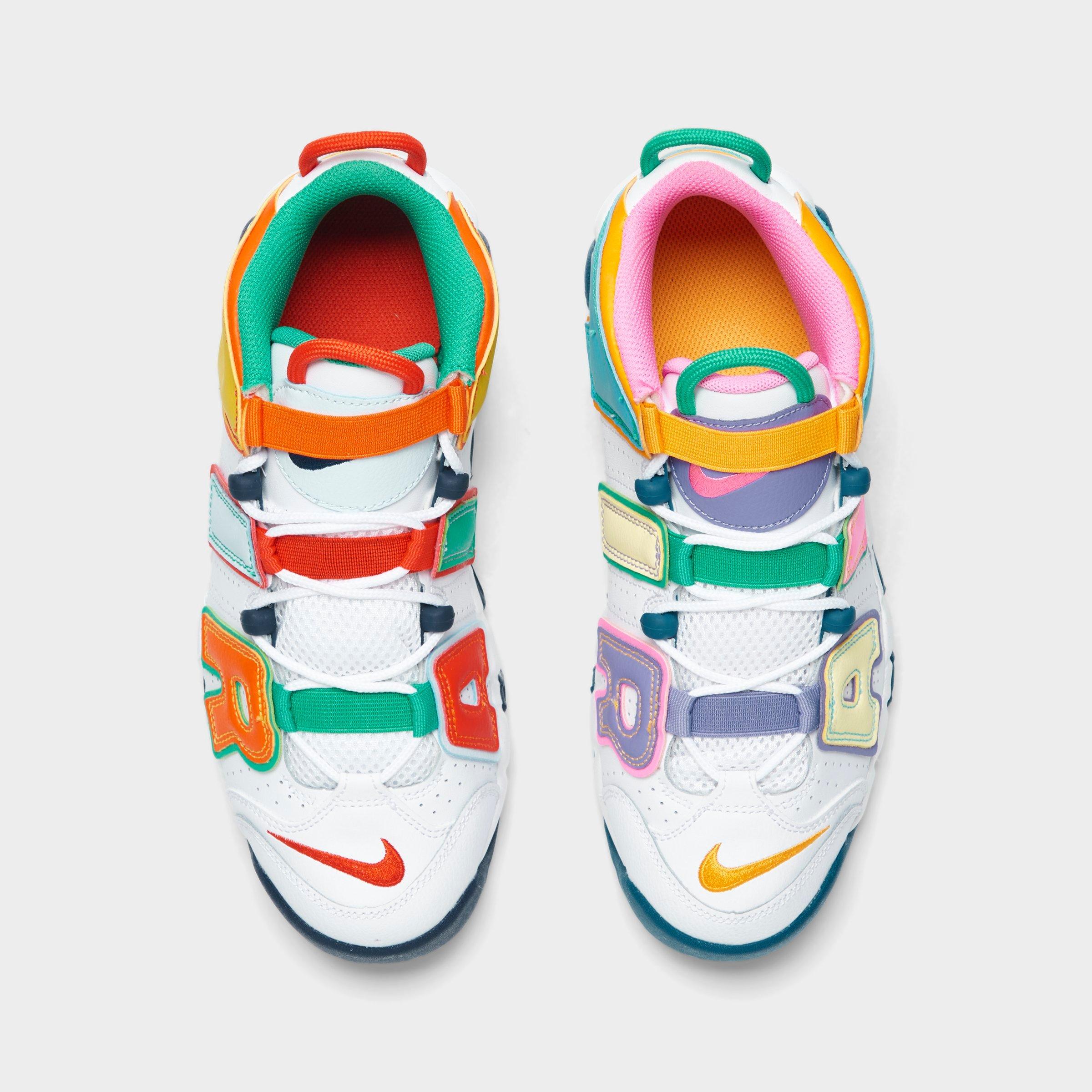 Nike Air More Uptempo White Multi-Color (GS)