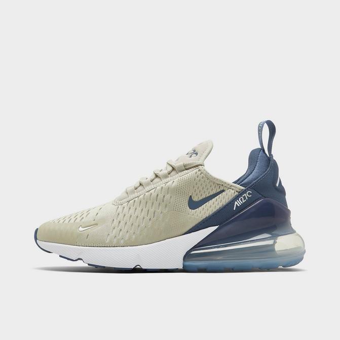 Air max 270 hot sale blue and white