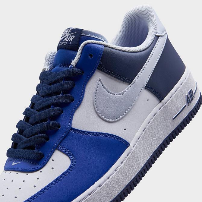 NIKE Air Force 1/1 Low (GS) White Royal Blue Size 7Y/8.5W Casual