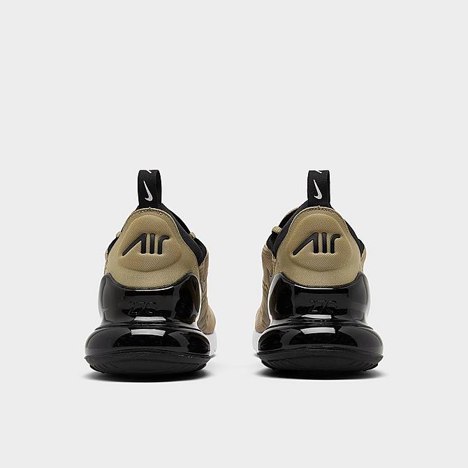 Left view of Men's Nike Air Max 270 Casual Shoes in Khaki/Black/White Click to zoom