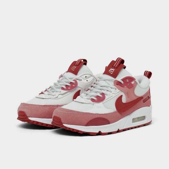 Nike Air Max 90 Futura White/Bright Crimson-Fuchsia Dream