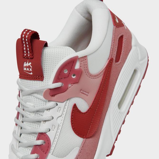 Ladies red shop air max