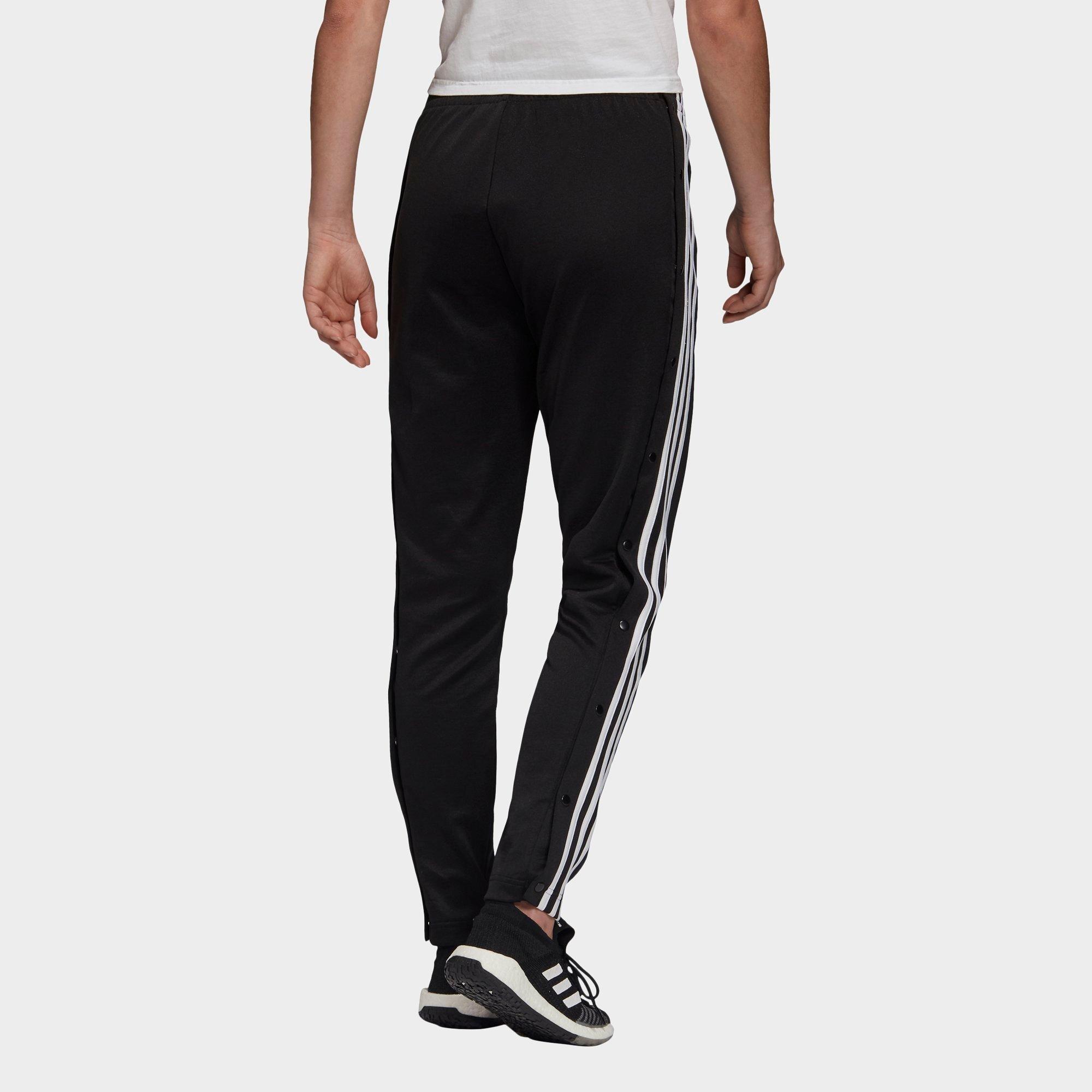 adidas track pants with snaps