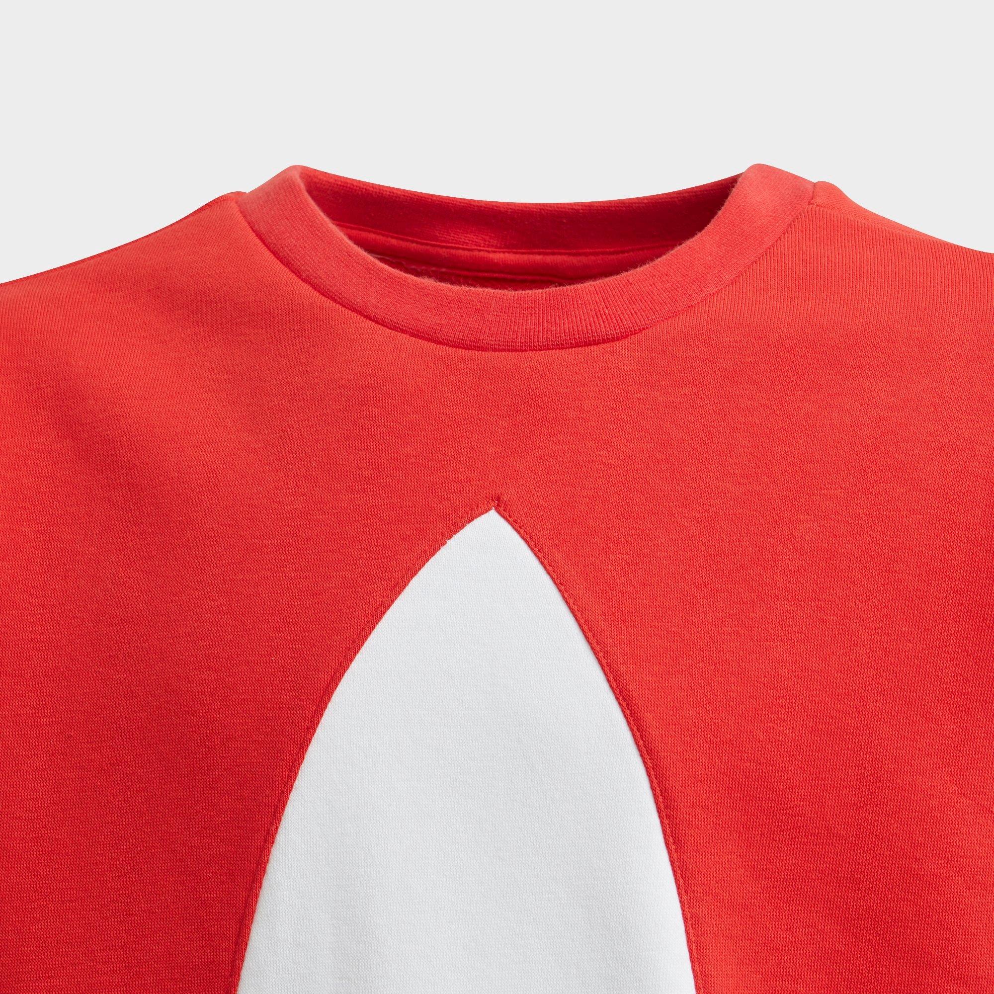 big trefoil crew sweatshirt