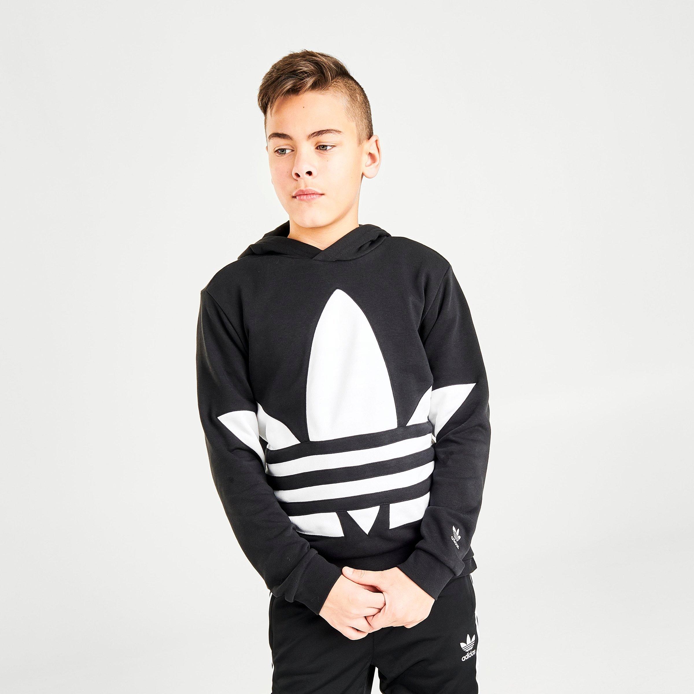 white adidas hoodie kids