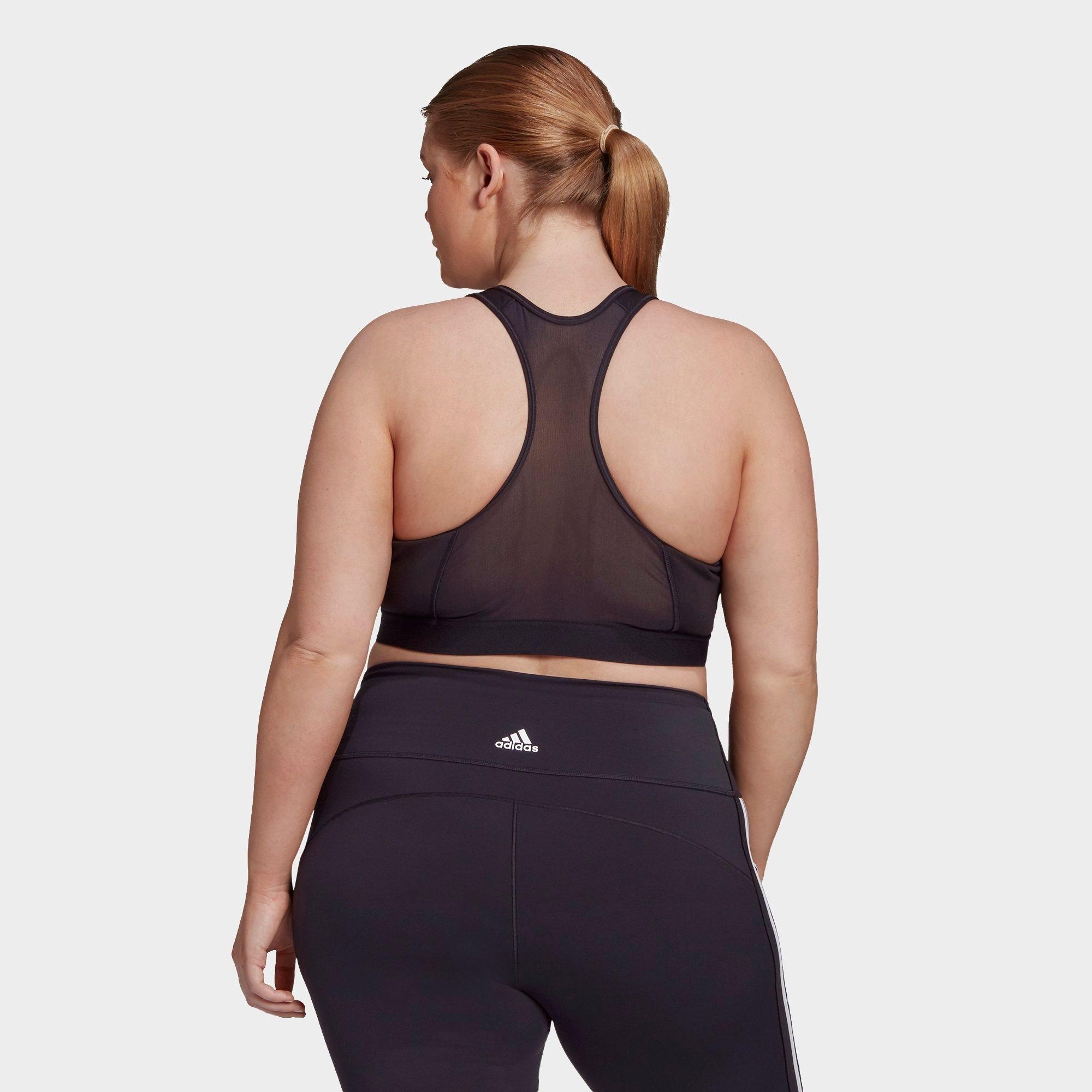 adidas plus size sports bra