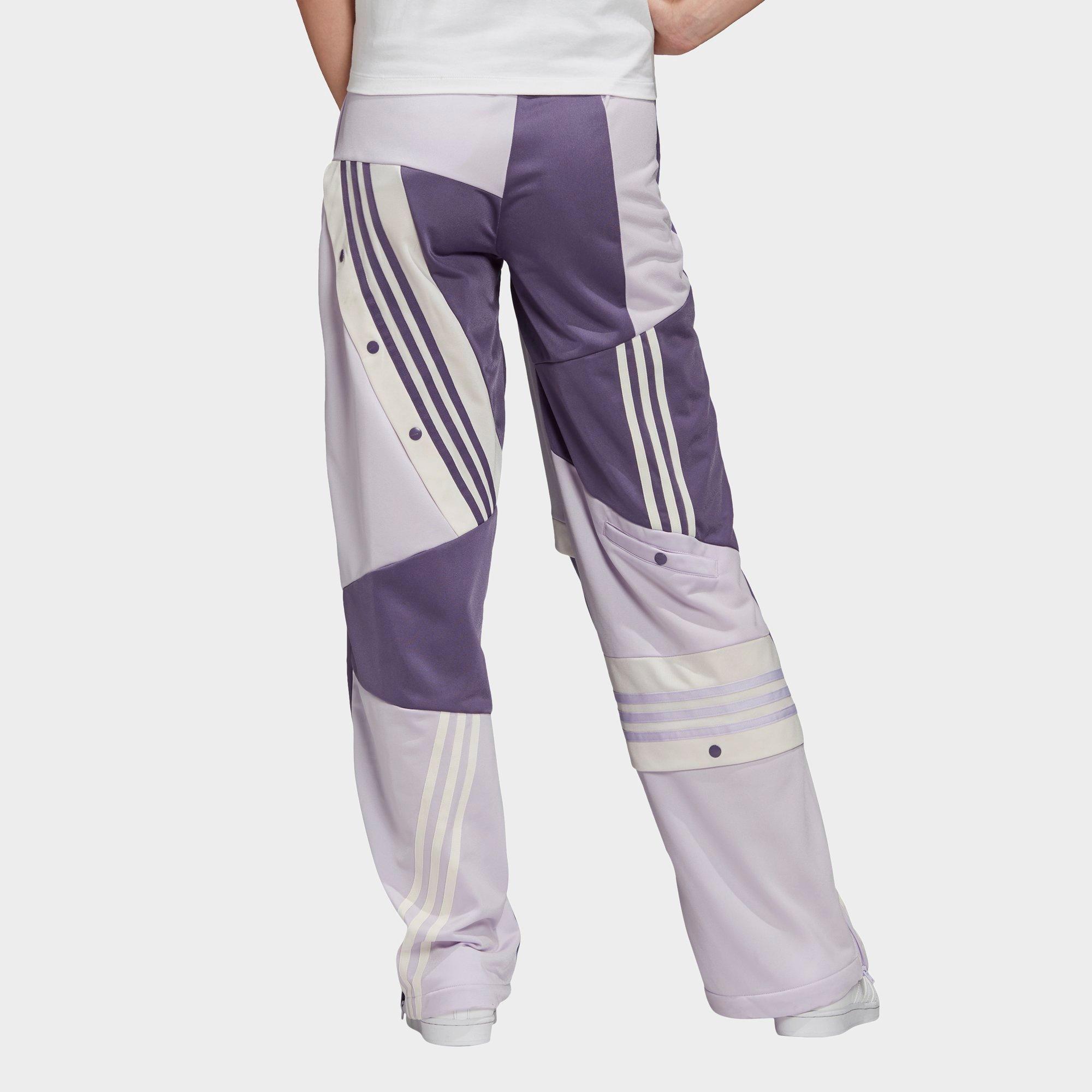 adidas purple trousers