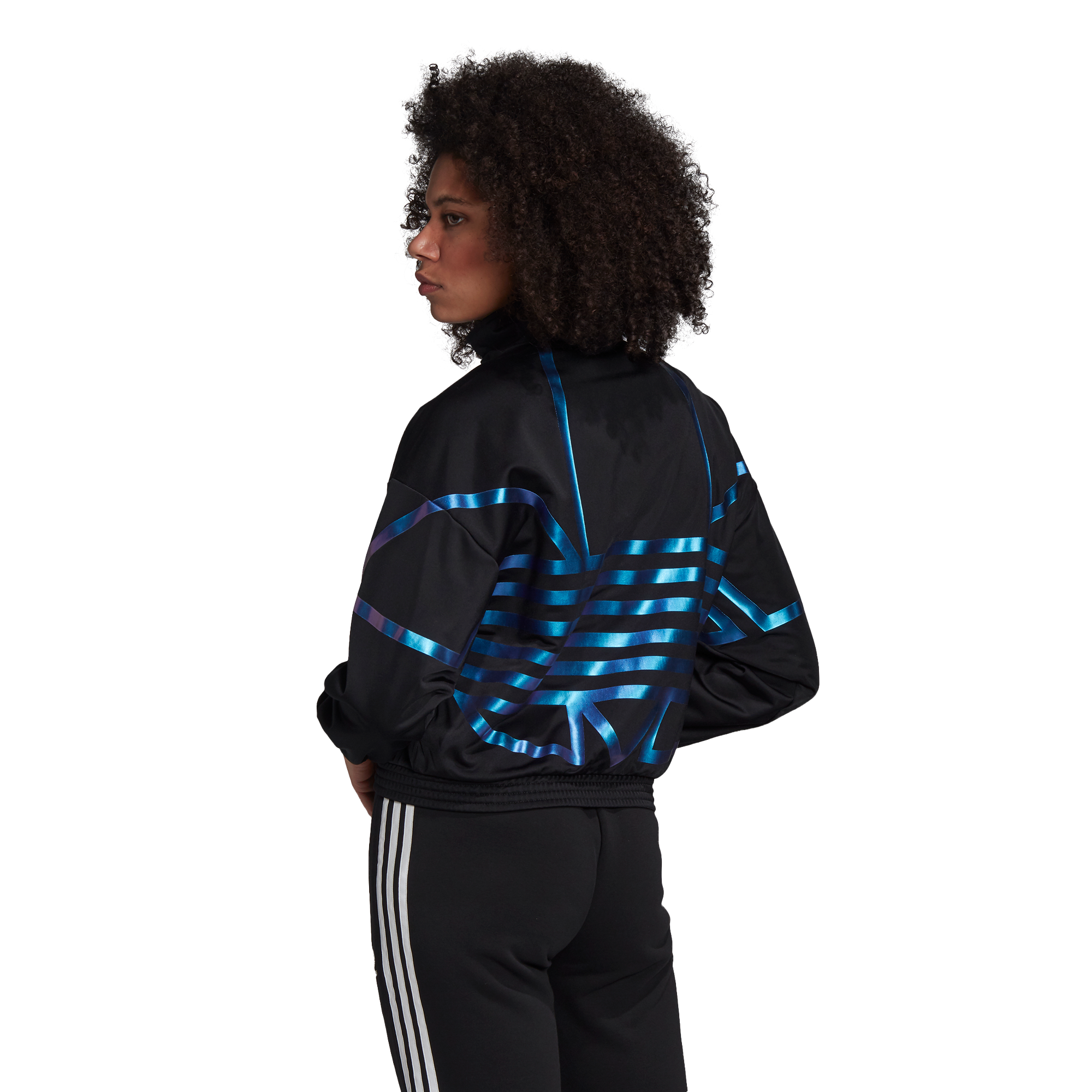 adidas trefoil track jacket