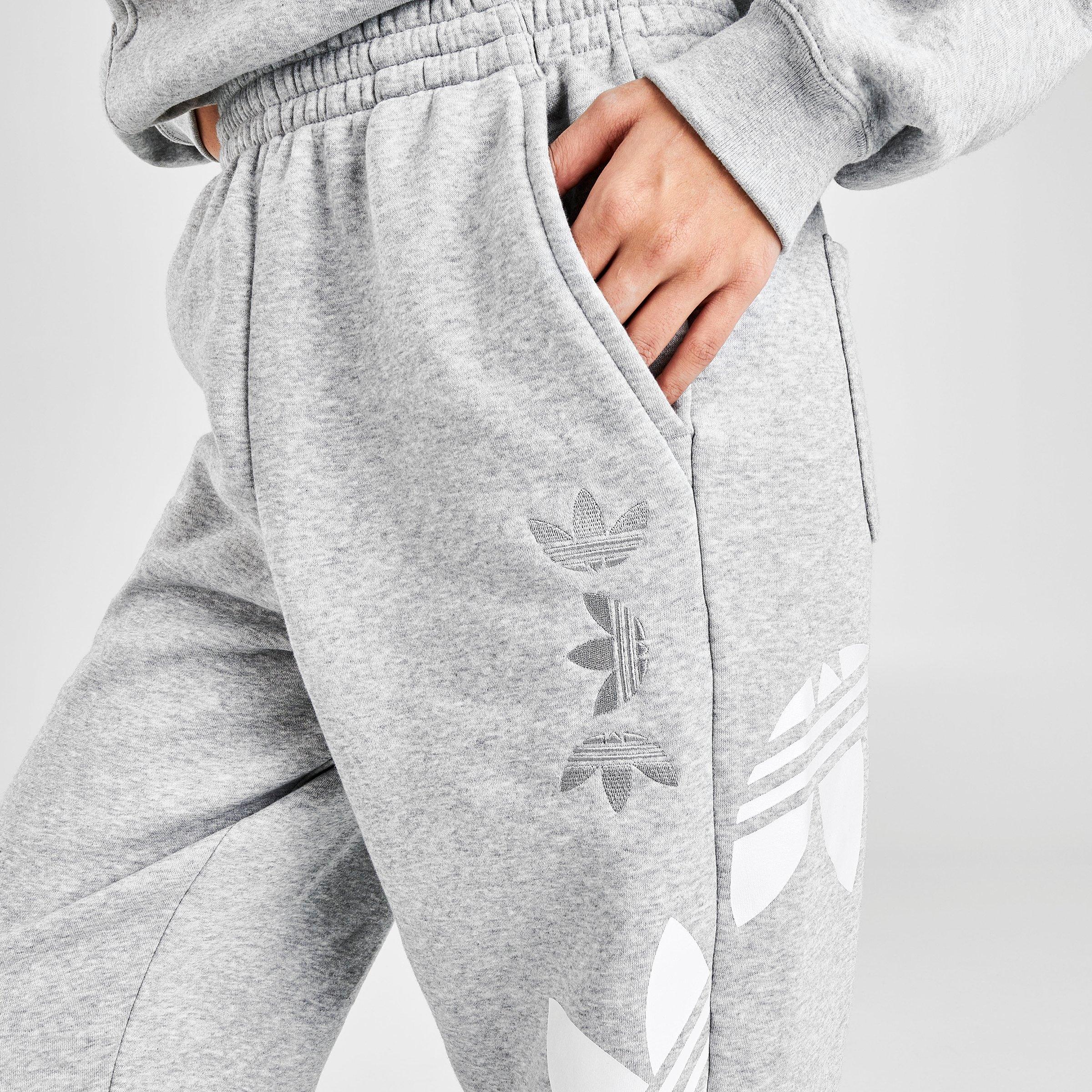 adidas joggers womens grey