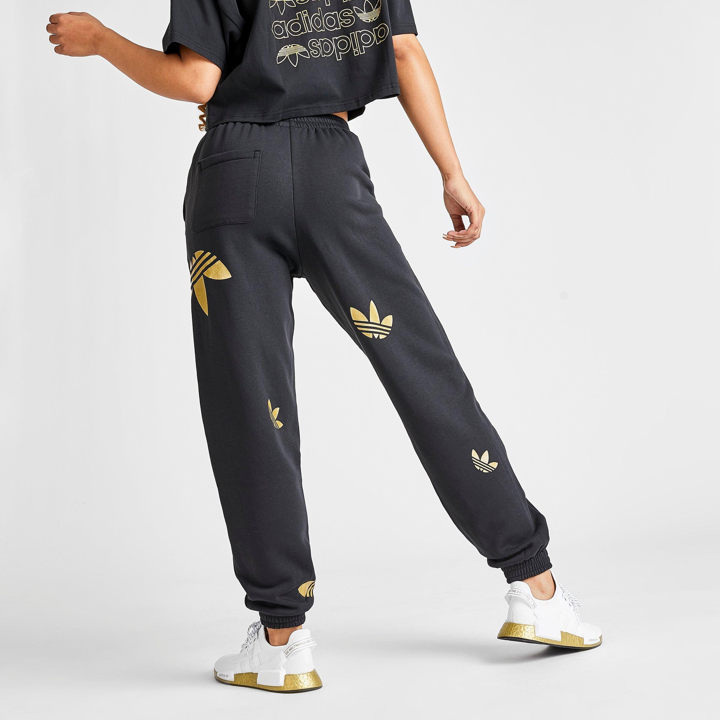 metallic joggers womens