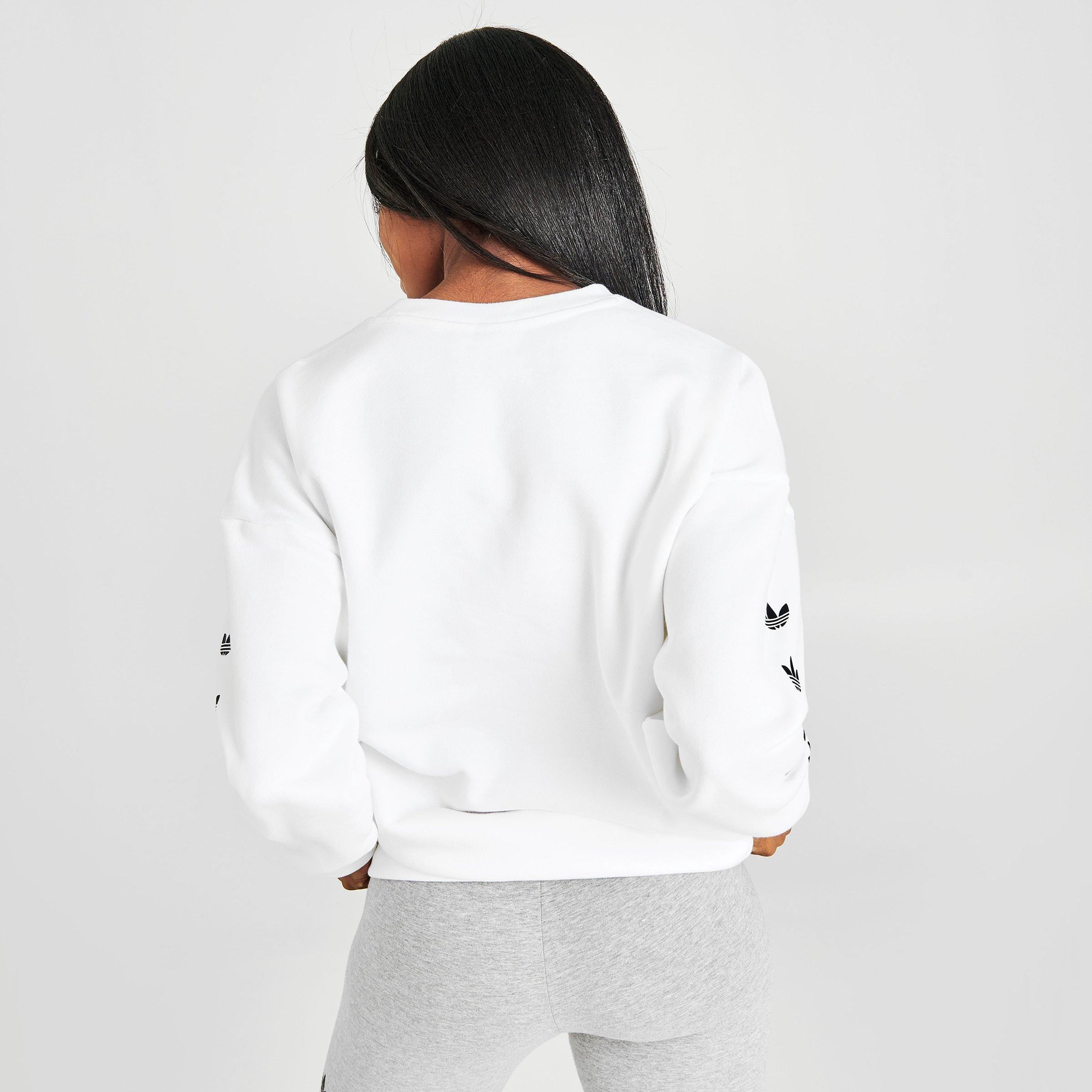 women's adidas crewneck sweatshirt