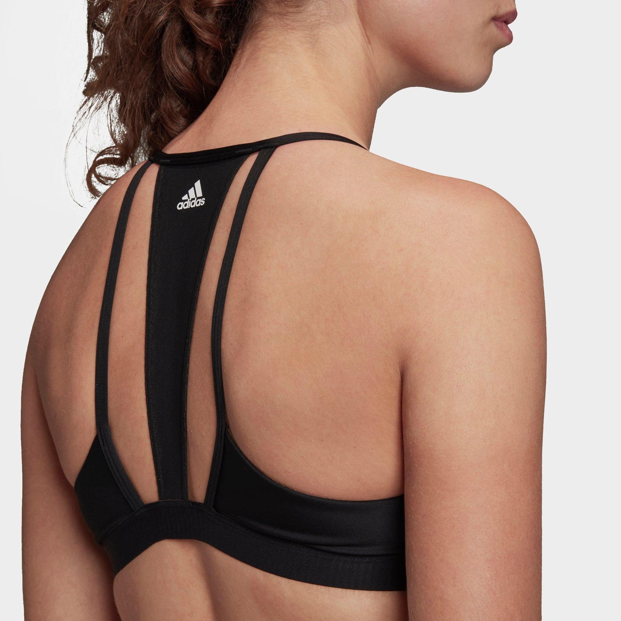 adidas zip up sports bra