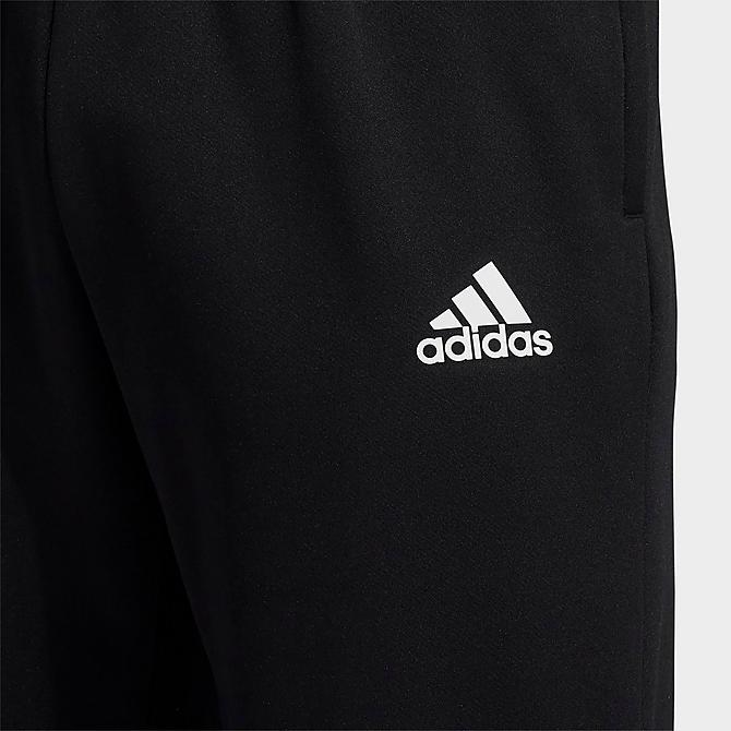 Back Right view of Men's adidas Team Issue Sweatpants in Black Click to zoom