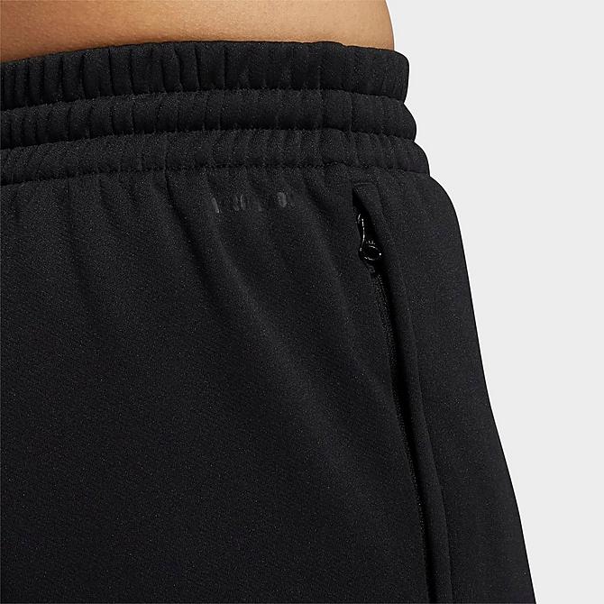 On Model 6 view of Men's adidas Team Issue Sweatpants in Black Click to zoom