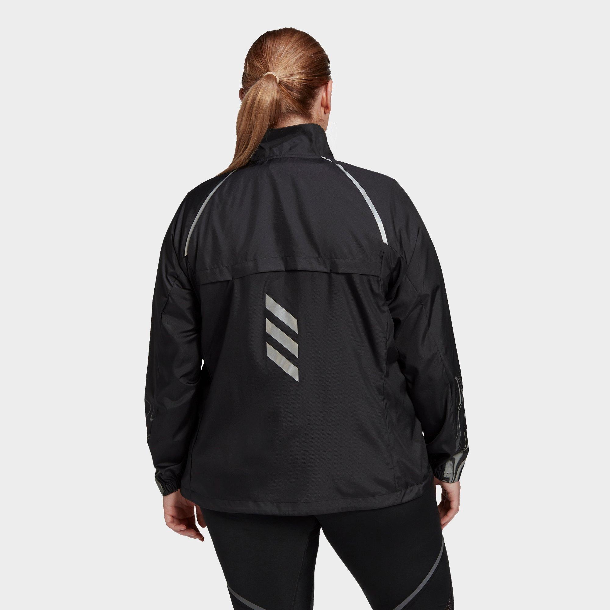 adidas plus size running jackets