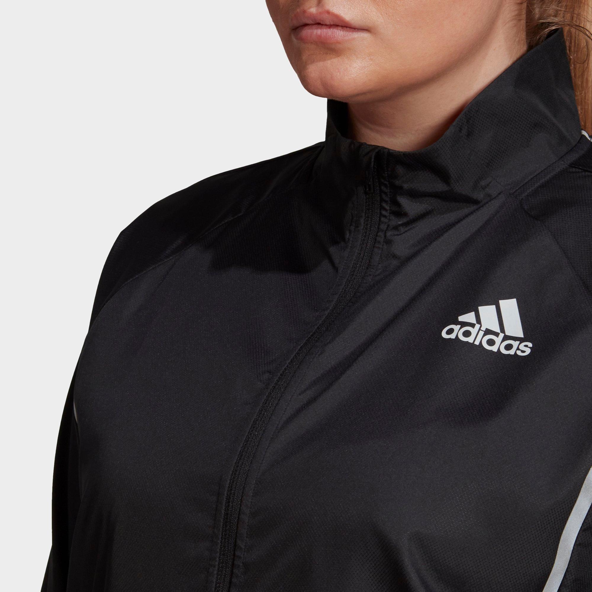 adidas plus size running jackets
