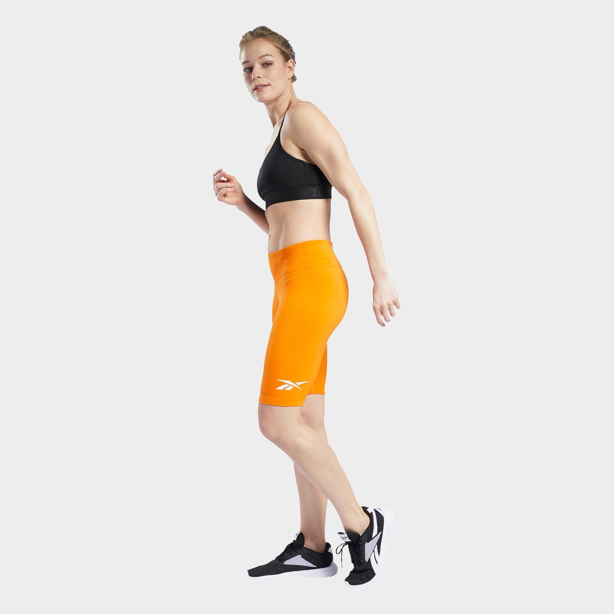 reebok bike shorts women's