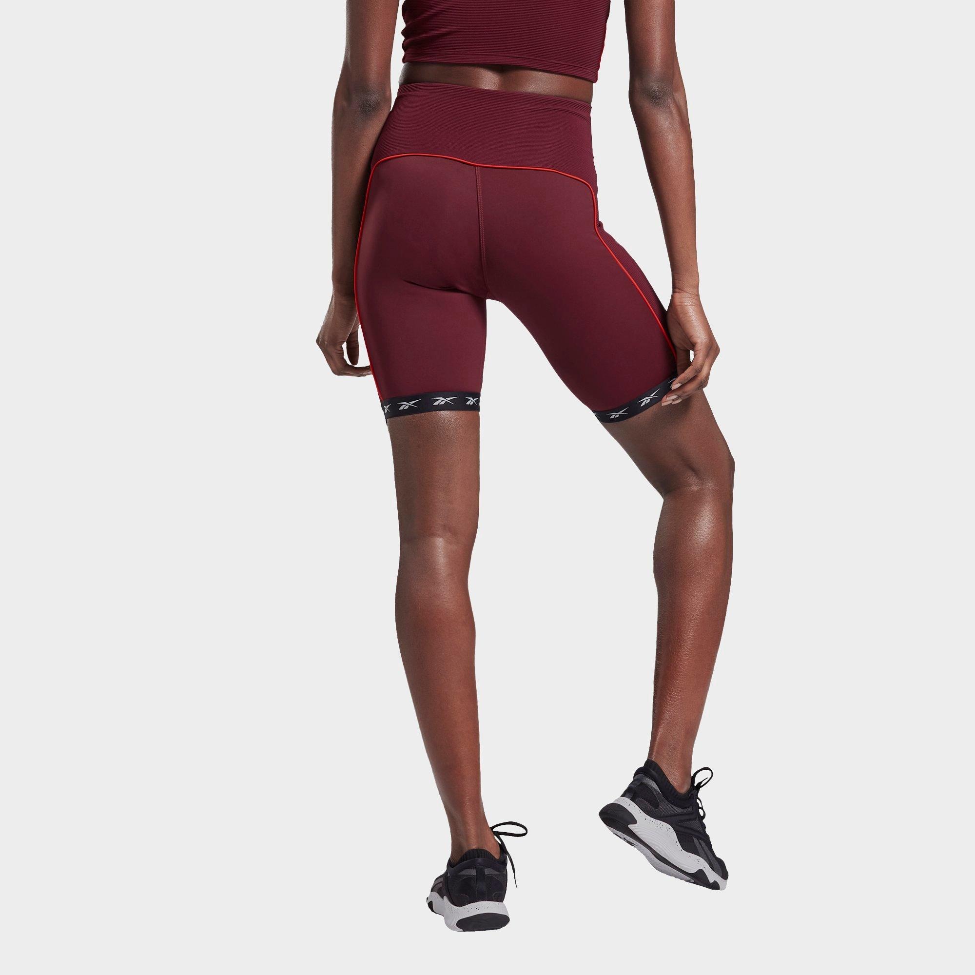 maroon bike shorts