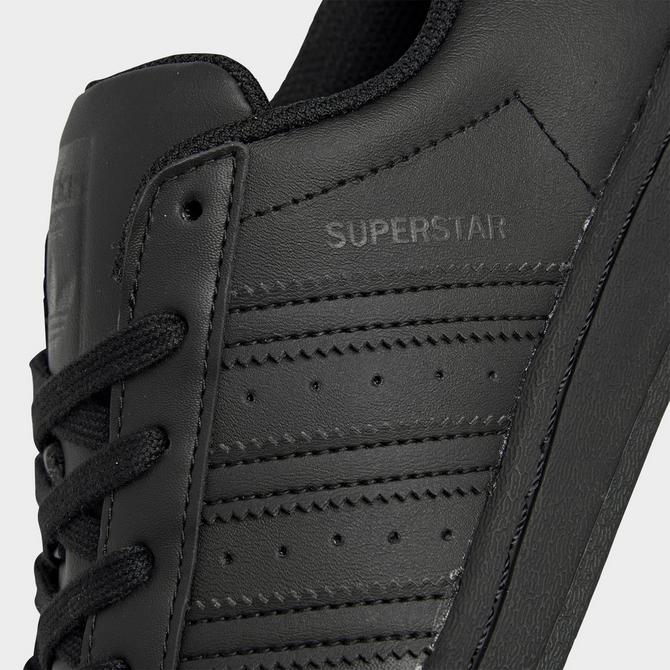 adidas Superstar Core Black Grade School Kids' Shoe - Hibbett