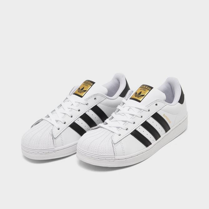 Kids Superstar All White Shoes, EF5395