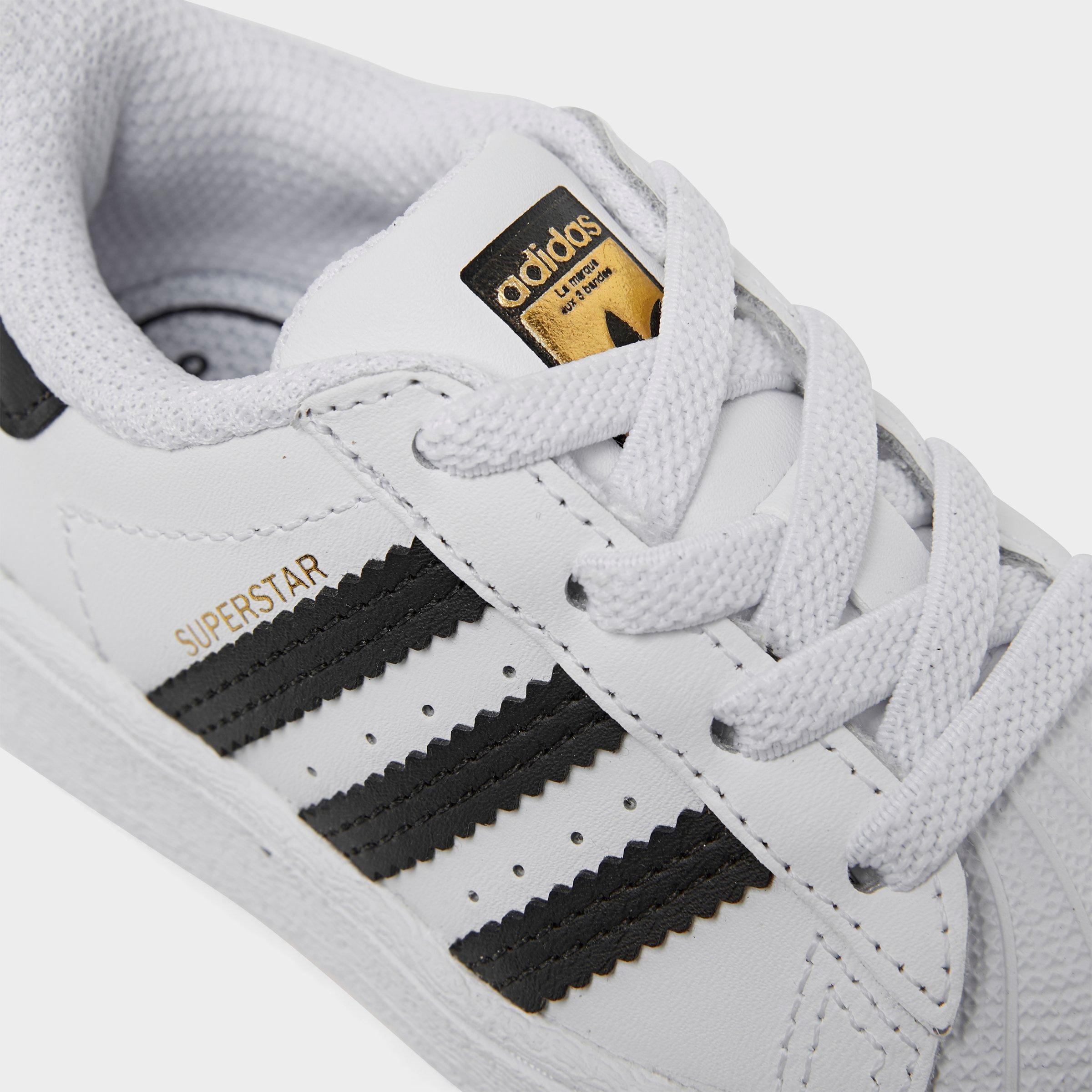 toddler white shell toe adidas