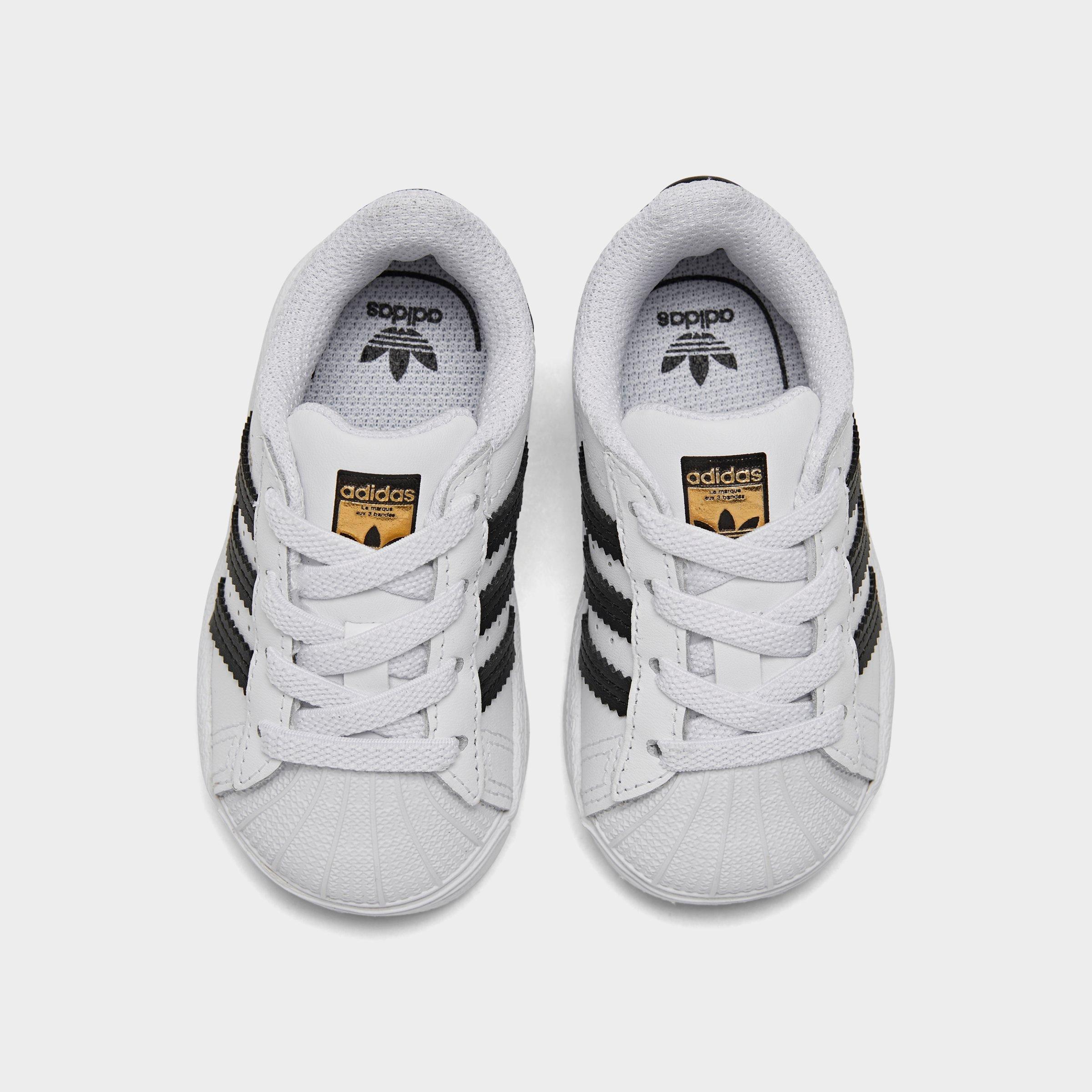 toddler white shell toe adidas