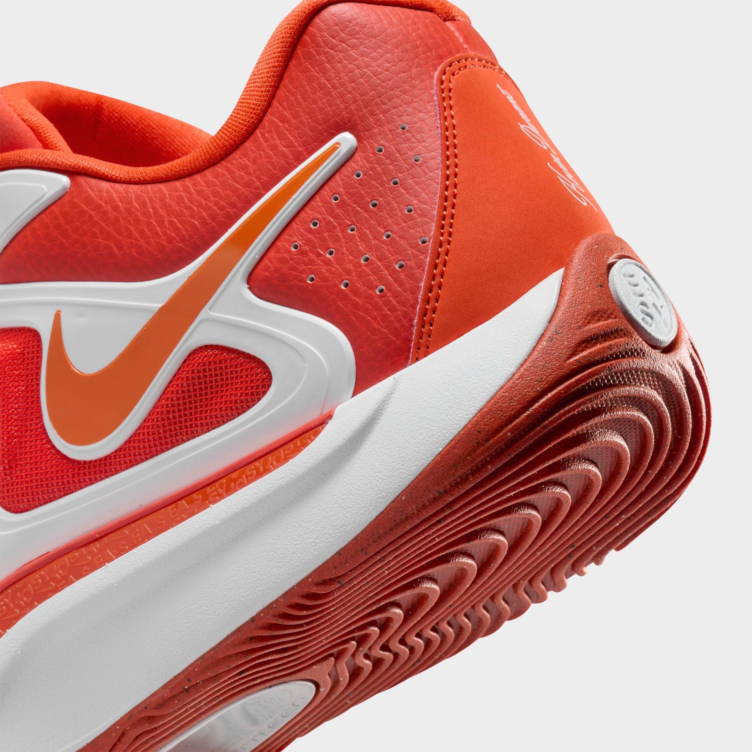 Nike KD 17 TB Basketball Shoes Mens 9.5 Team Orange White Amazon.com | KD17 Basketball Shoes (FV1307-800, Team Orange  main image 3