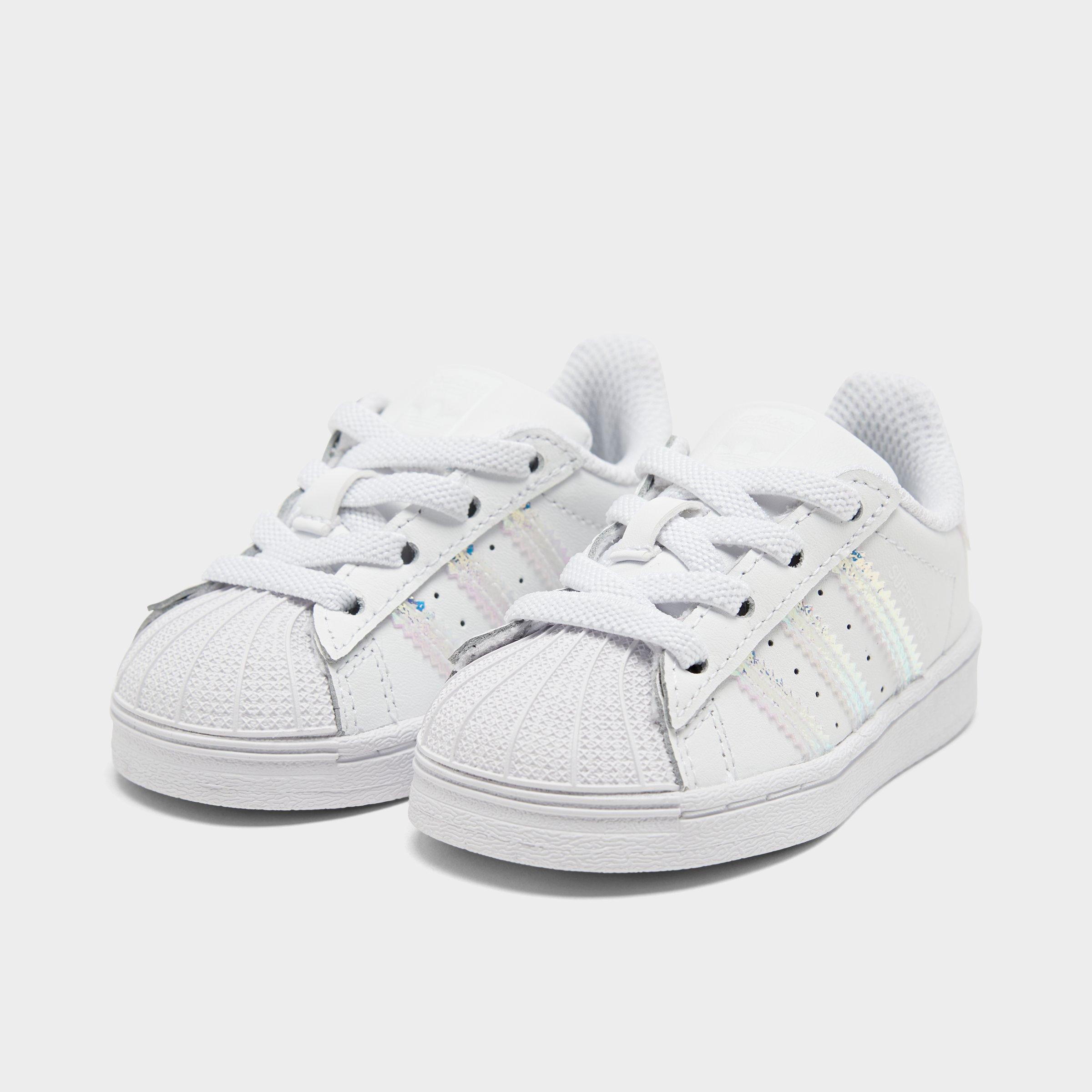 all white toddler adidas