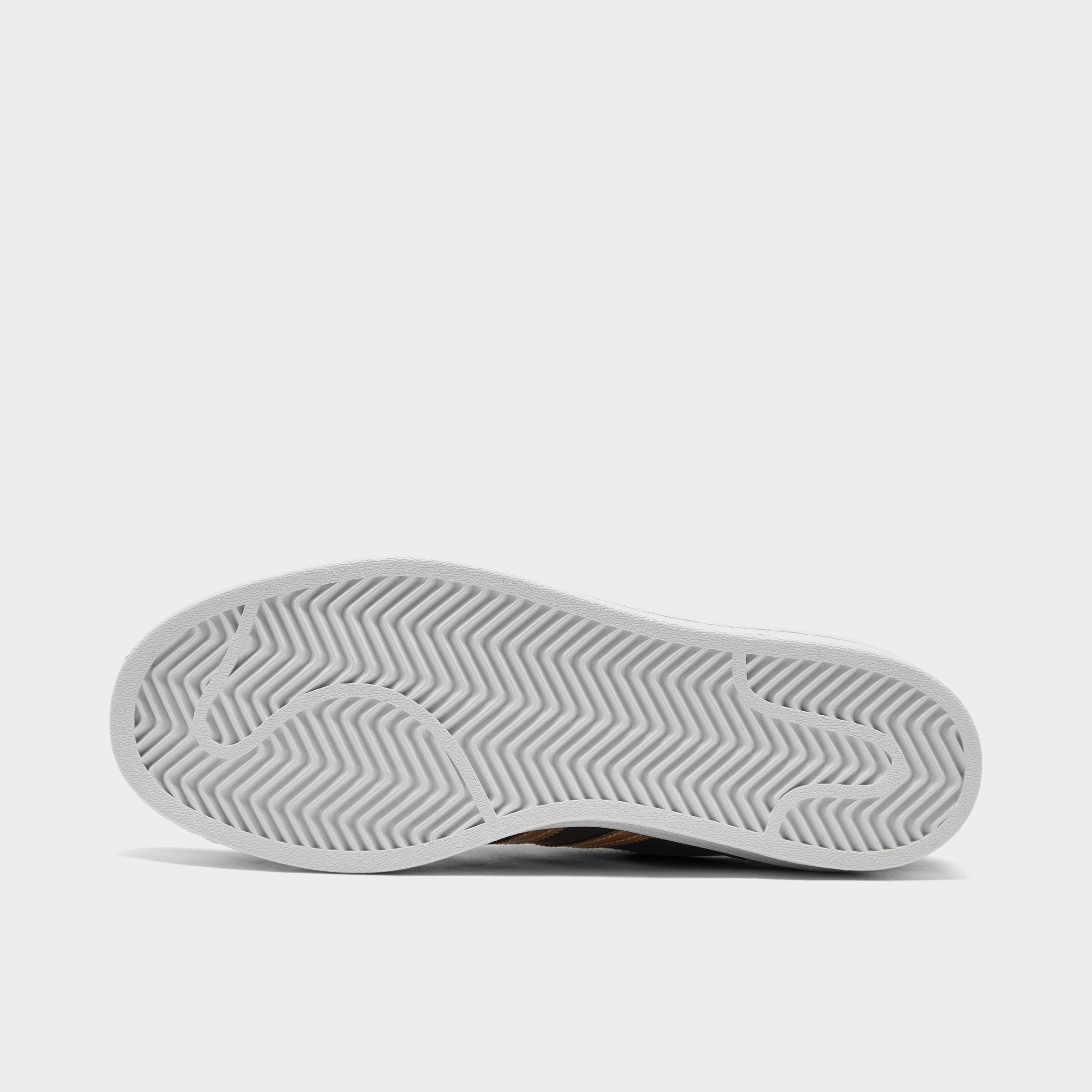adidas superstar metallic white