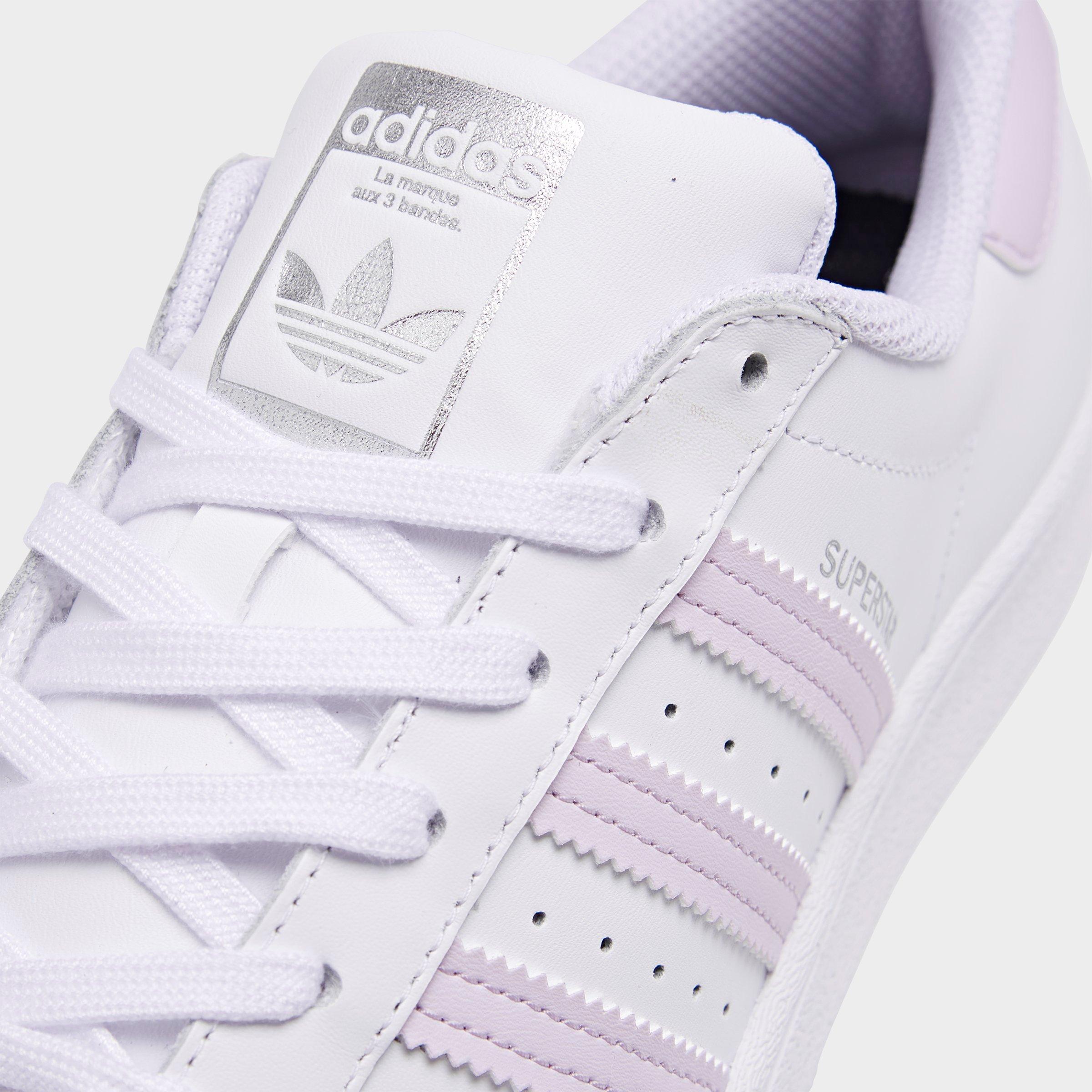 adidas superstar purple metallic