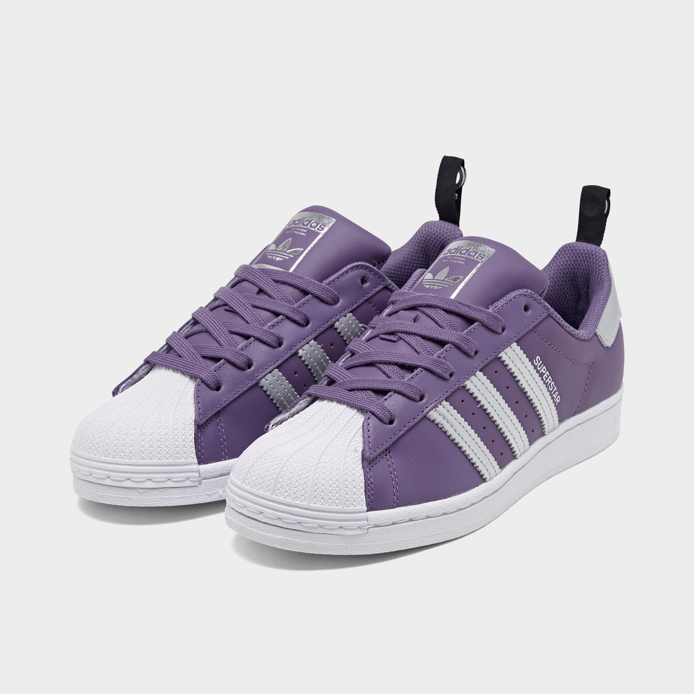 adidas original superstar violet