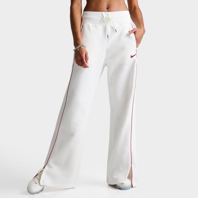 Women's Size M Nike Sportswear NSW Woven Track Athletic Pants White  AR2940-100
