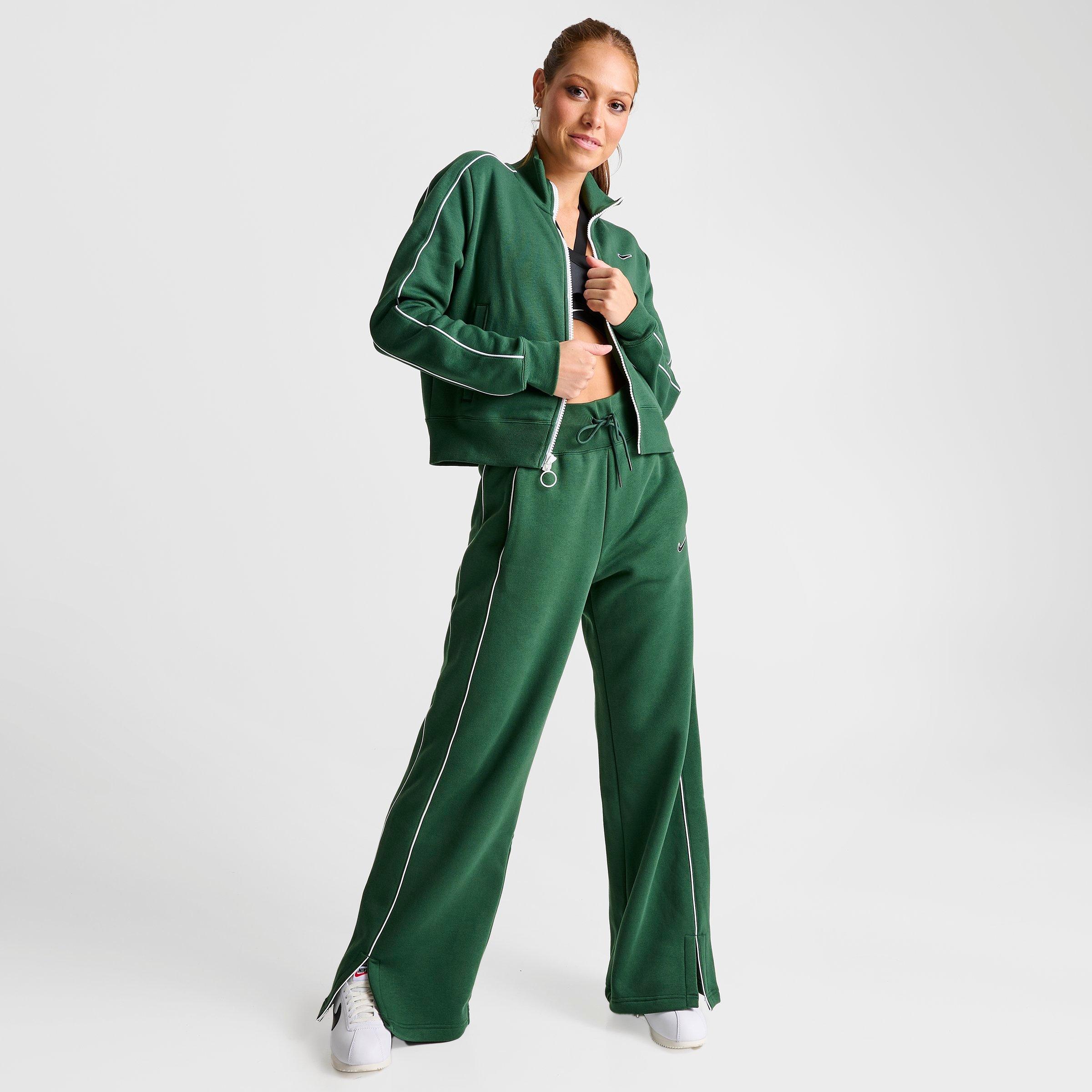 nike sportswear track suit green xl