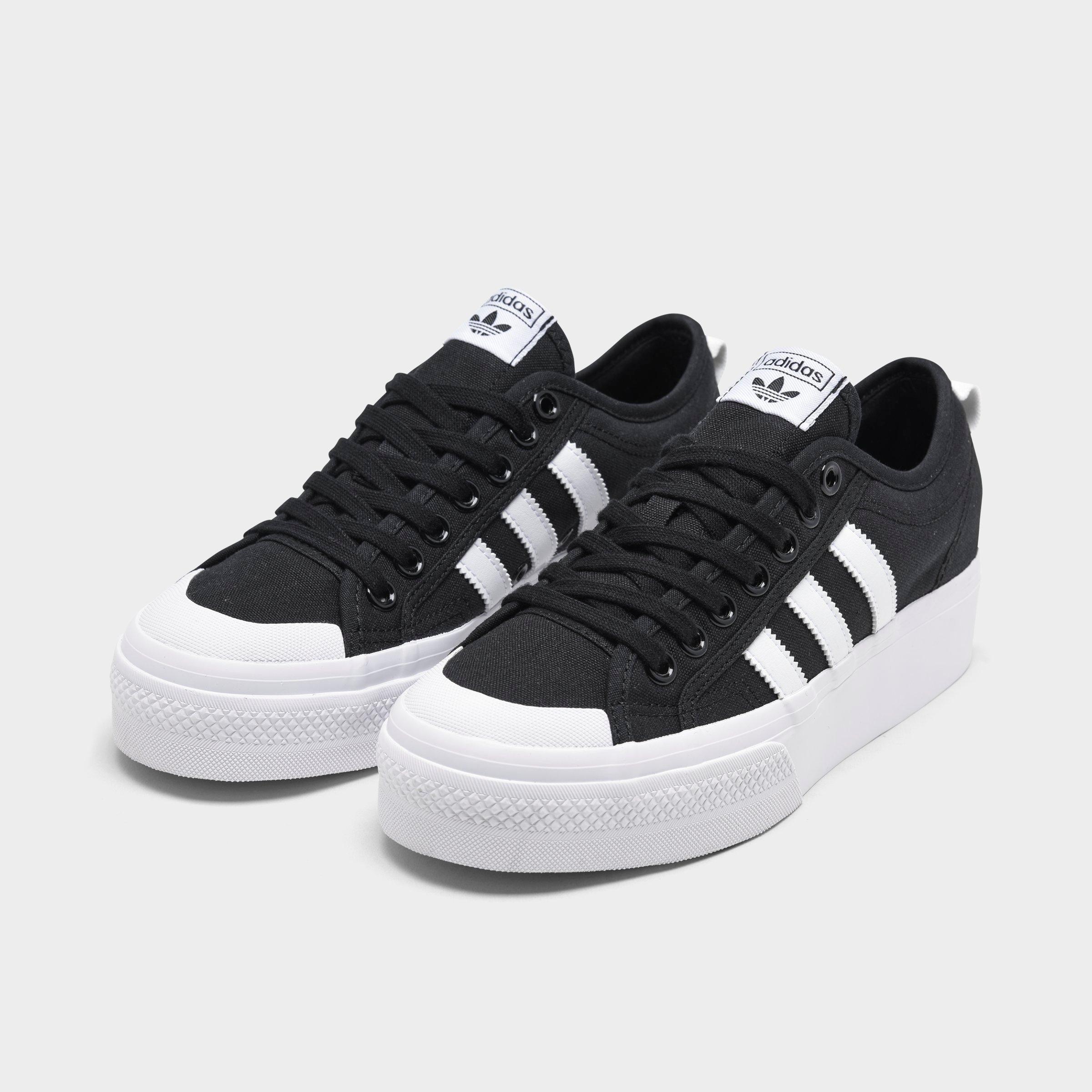 adidas nizza black white