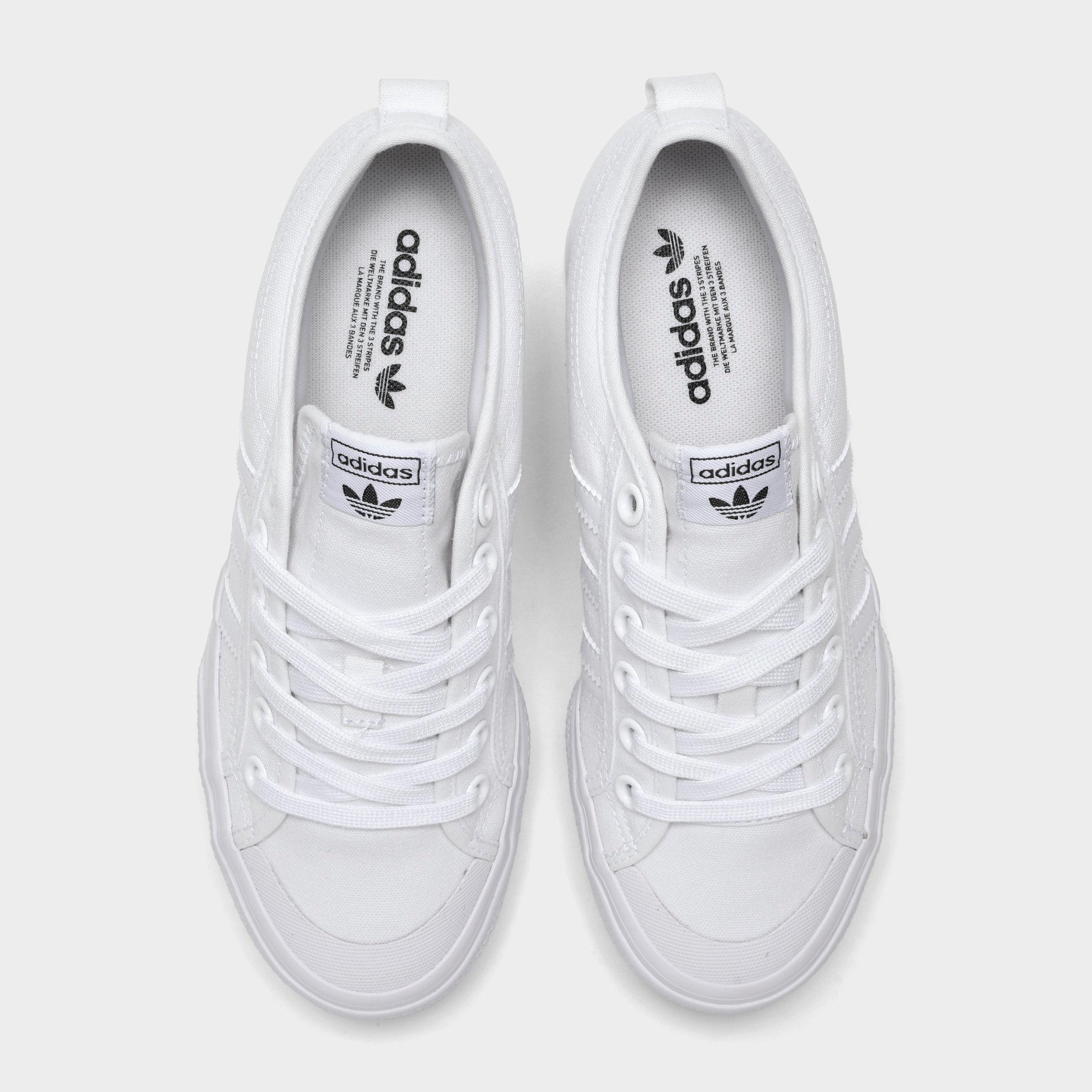 adidas nizza shoes white