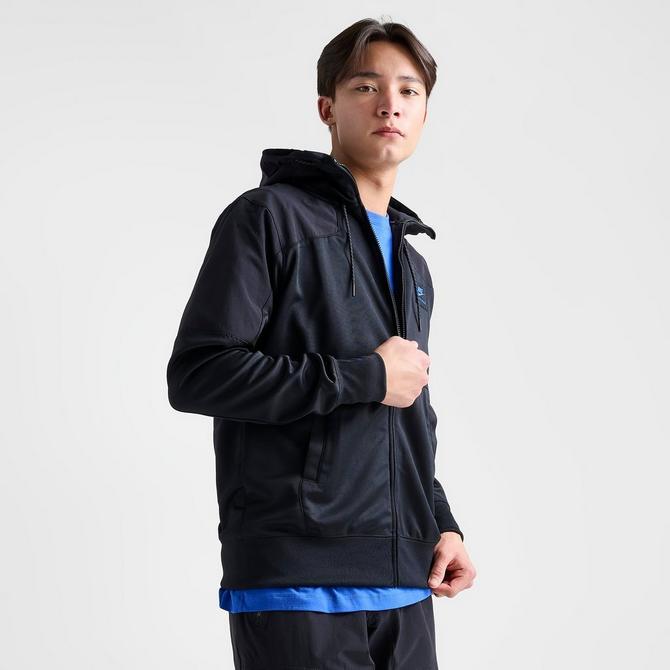 Nike air max full zip hoodie fashion black