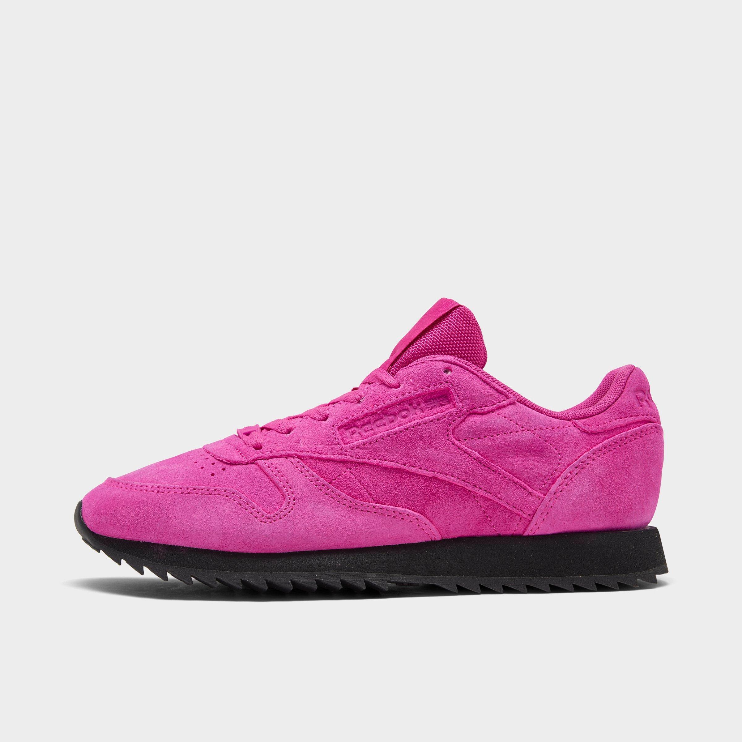 reebok classic leather suede pink