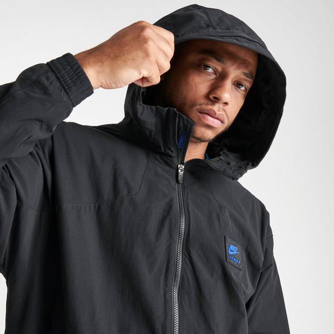 Nike woven shop jacket in black