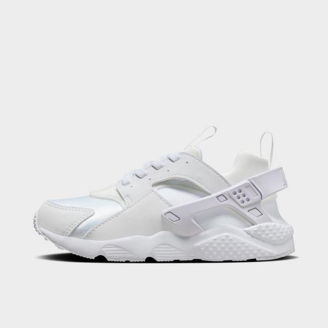 Black and white huaraches cheap finish line