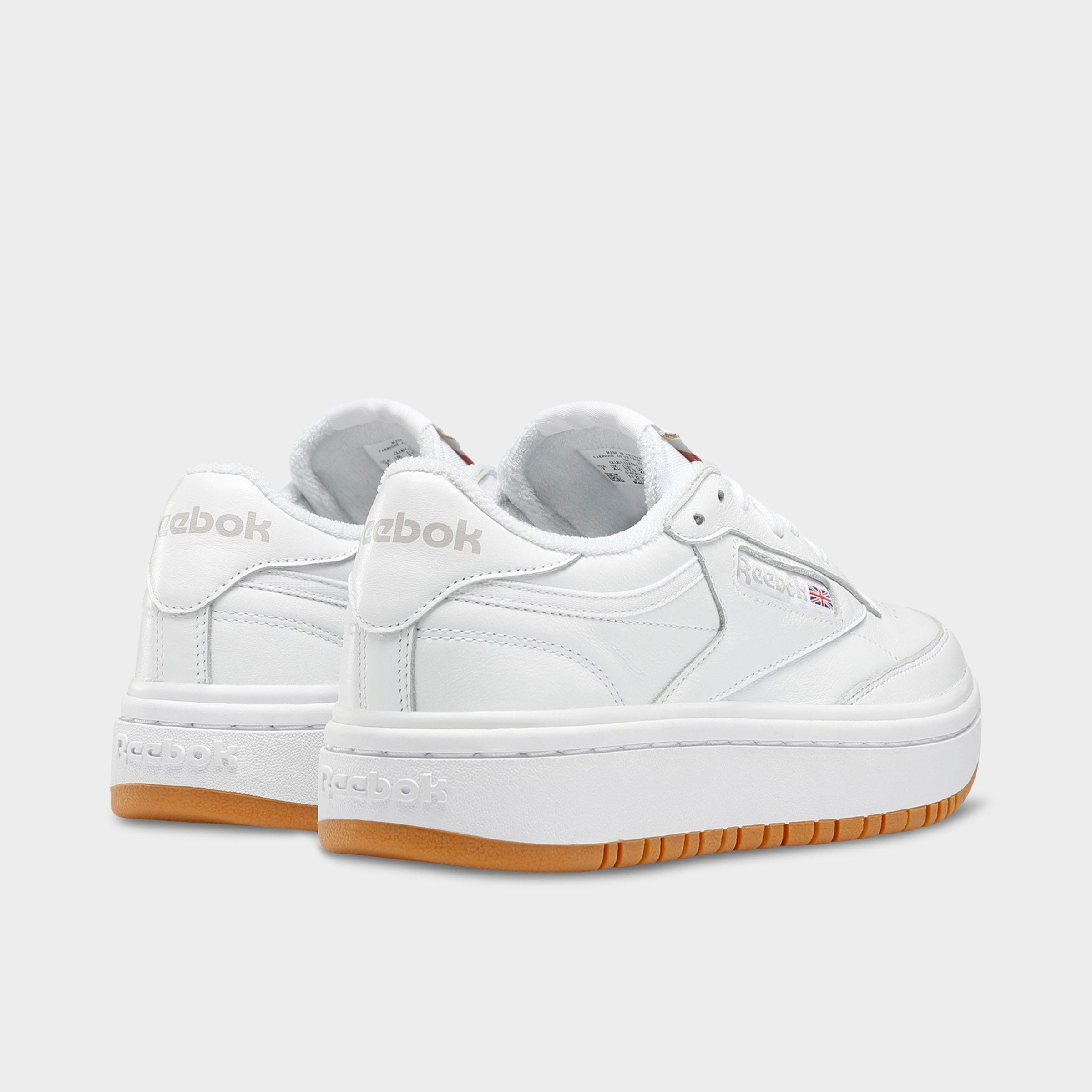 reebok club c double white