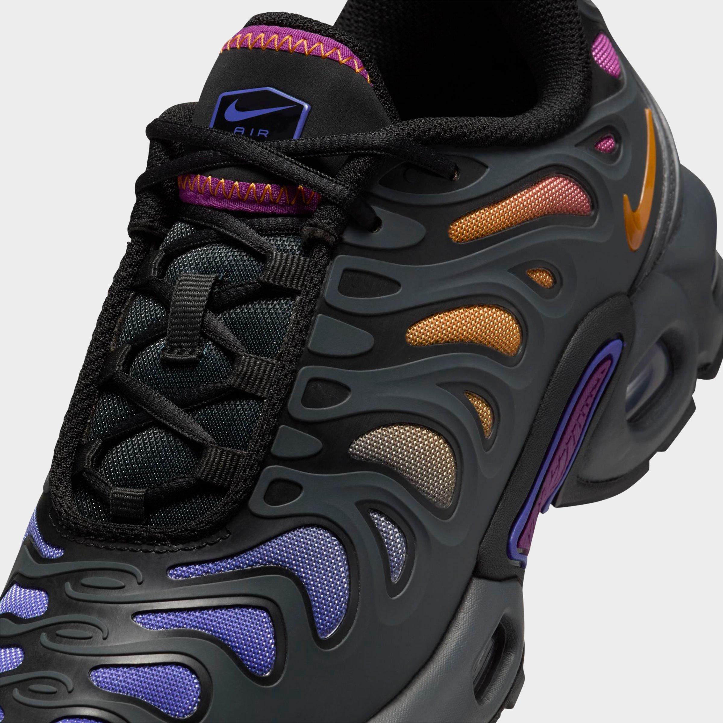 HOT Drift Nike Air Max Plus Preschool Black Big Kids' Nike Air Max