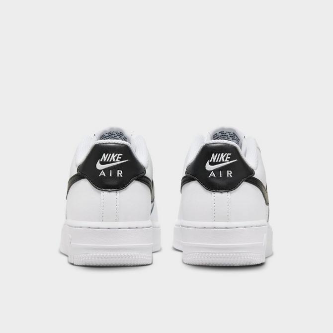 Air force 1 low white black on sale