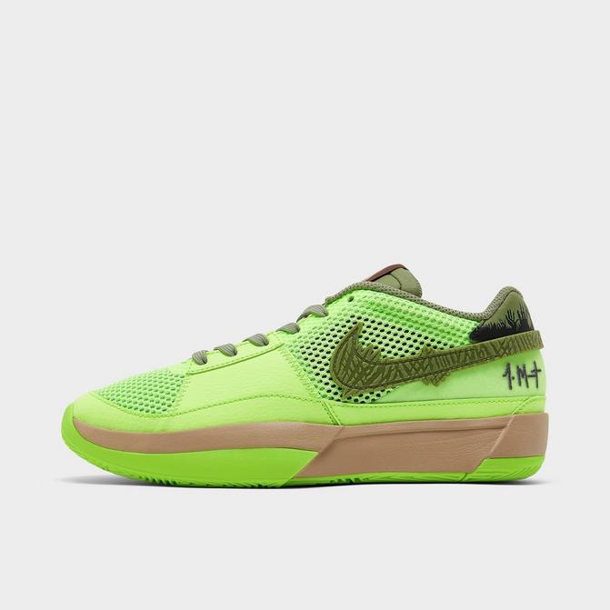 Nike basketball best sale shoes neon green