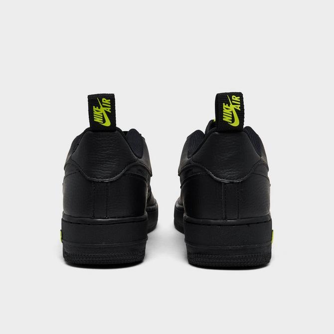  Nike Boy's Air Force 1 Lv8 Utility (Big Kid) Black