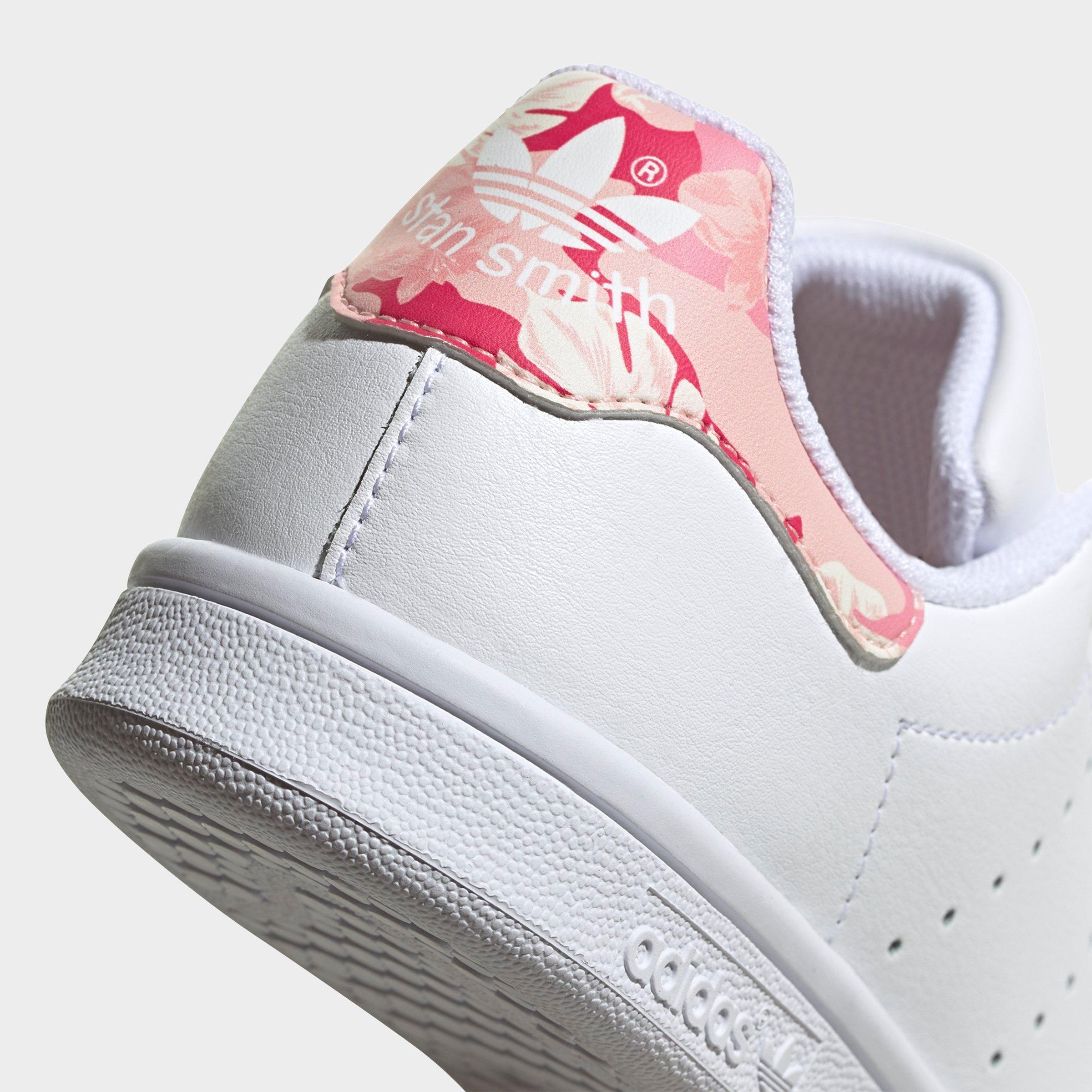 stan smith floral pink