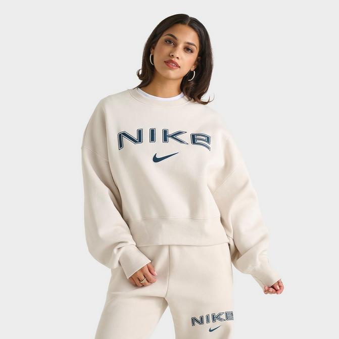 Women s Nike Sportswear Phoenix Fleece Over Oversized Crewneck Sweatshirt