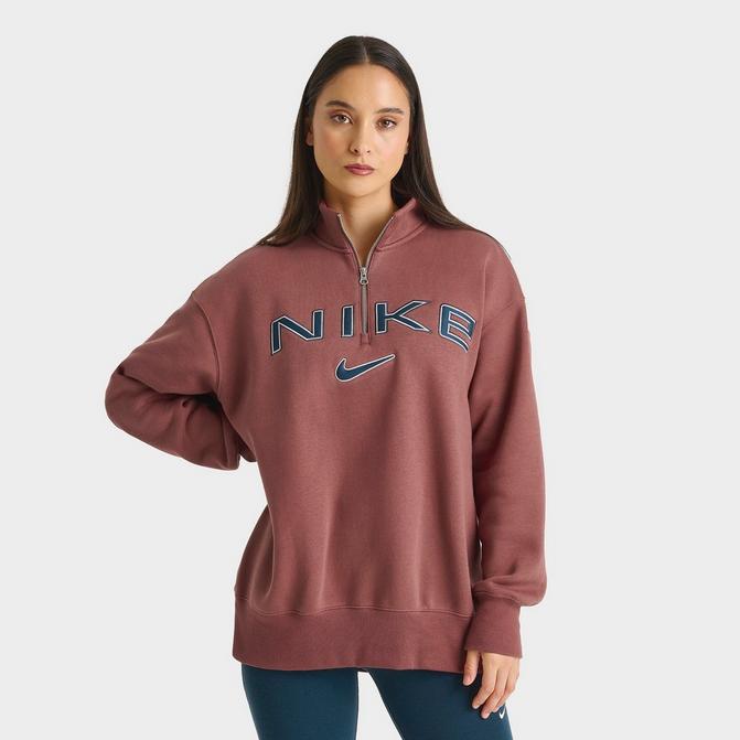 Nike quarter zip womens best sale