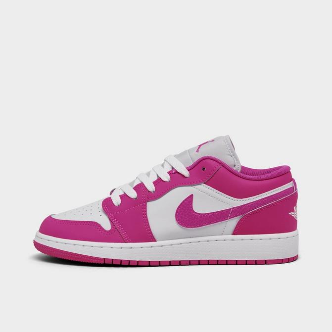 Big Kids Air Jordan Retro 1 Low Casual Shoes