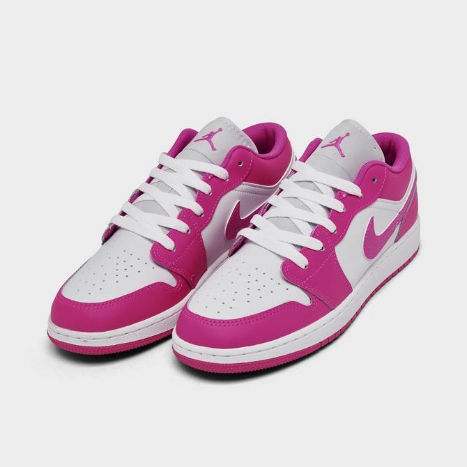 Big Kids Air Jordan Retro 1 Low Casual Shoes Finish Line